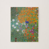 bloem + tuin + klimt + gustav + huishouden legpuzzel (Verticaal)