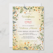 Bloem Tuin Verjaardag Botanische Madelief Pioenroo Kaart (Voorkant)