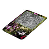 Bloem Tuin Vogelhuis Schilderij Voeg je foto toe Magneet (Linkerzijde)