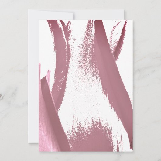 Bloem Tulp Bruiloft Uitnodiging Kaart