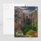 Bloem uit de Spaanse regio Ronda Briefkaart (Voorkant / Achterkant)