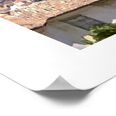 Bloem uitzicht poster (Hoek)