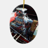 Bloem V8 Keramisch Ornament (Voorkant)