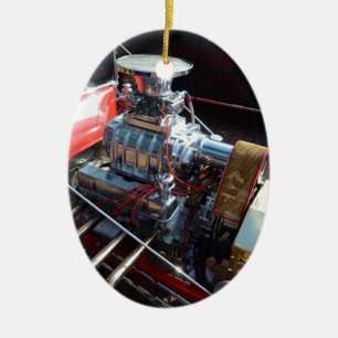 Bloem V8 Keramisch Ornament