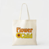 Bloem van 70-jarige kinderteugels tote bag (Voorkant)
