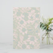 Bloem van bloem briefpapier (Staand voorkant)