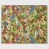  bloem van bloem cadeaupapier (Vlak)