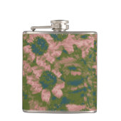 Bloem van bloem heupfles (Voorkant)