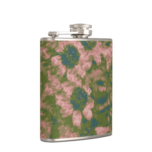 Bloem van bloem heupfles (Rechts)