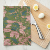 Bloem van bloem theedoek (Quarter Fold)