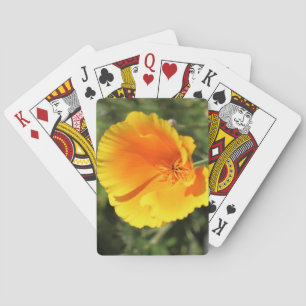 Bloem van Californische papaver Pokerkaarten