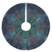 Bloem van de Hexagon Mandala - boomskirt Kerstboom Rok (Voorkant)