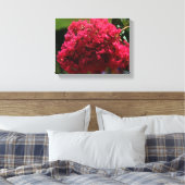 Bloem van de Japanse kersenbloesem Canvas Afdruk (Insitu (Slaapkamer))