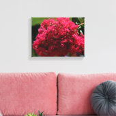 Bloem van de Japanse kersenbloesem Canvas Afdruk (Insitu (Woonkamer))