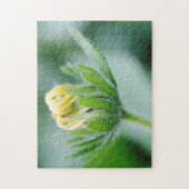 Bloem van de kegelbloem die opengaat legpuzzel (Verticaal)