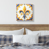 Bloem van de Kroon Canvas Afdruk (Insitu (Slaapkamer))