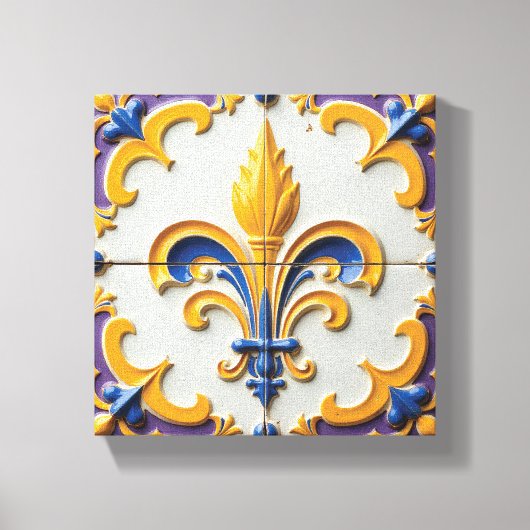 Bloem van de Kroon Canvas Afdruk (Voorkant)