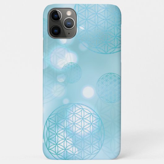 Bloem van de levensblauwe vonk Case-Mate iPhone case (Achterkant)