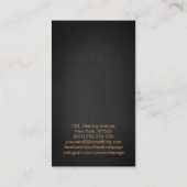 Bloem van de levensboom - moeder van parels en gou visitekaartje (Achterkant)