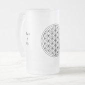 Bloem van de Mok van de "Life Frosted" 16 oz (Voorkant links)