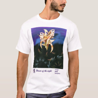 Bloem van de nacht door Anjo Lafin T-shirt