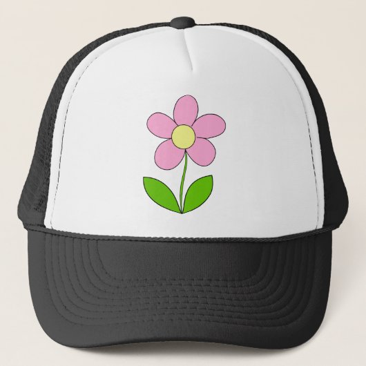 Bloem van de Natuur van de bloem van de bloem van  Trucker Pet (Voorkant)