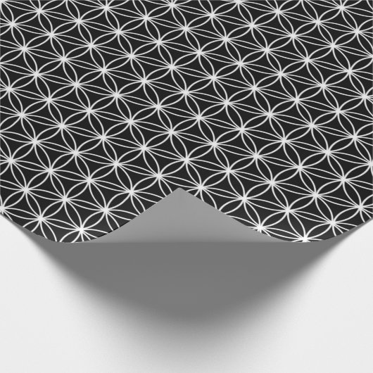 Bloem van de sacharose cadeaupapier (Hoek)