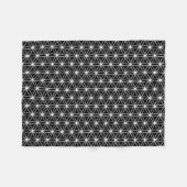 Bloem van de sacharose fleece deken (Voorkant (Horizontaal))