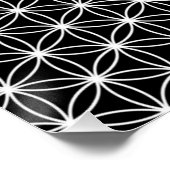 Bloem van de sacharose van het leven perfect poster (Hoek)