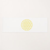 Bloem van de sacharose van het leven yogamat (Voorkant (horizontaal))