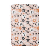 Bloem van de schedel badmat (Voorkant Verticaal)