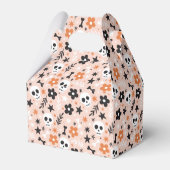 Bloem van de schedel bedankdoosjes (Achterkant)