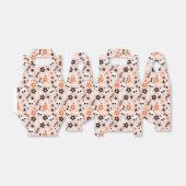 Bloem van de schedel bedankdoosjes (Uitgevouwen)