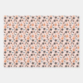 Bloem van de schedel inpakpapier vel (Voorkant)