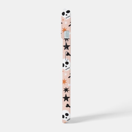 Bloem van de schedel iPhone 15 case (Linkerkant)