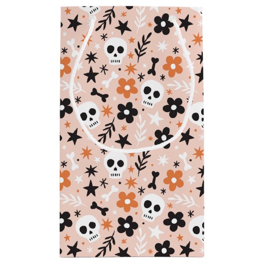 Bloem van de schedel klein cadeauzakje