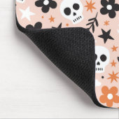 Bloem van de schedel muismat (Hoek)