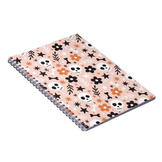 Bloem van de schedel notitieboek (Rechterzijde)