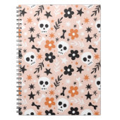 Bloem van de schedel notitieboek (Voorkant)
