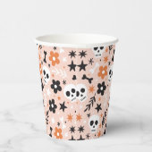 Bloem van de schedel papieren bekers (Rechts)