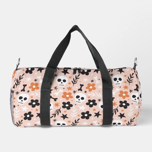 Bloem van de schedel plunjezak (Achterkant)