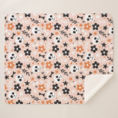 Bloem van de schedel sherpa deken (Voorkant (horizontaal))