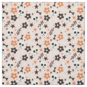 Bloem van de schedel stof (Swatch)