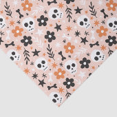 Bloem van de schedel tissuepapier (Detail)