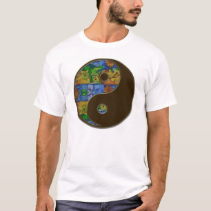Bloem van de Weave Yin-Yang T-shirt