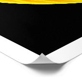 Bloem van de zon poster (Hoek)