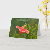 Bloem van een fantastische Faith-ventilator en scr Kaart (Gele Bloem)