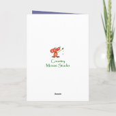 Bloem van het Gedicht van de Verjaardag van de oma Kaart (Achterkant)