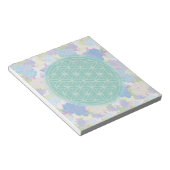 bloem van het groene leven, notitieblok (Schuin)