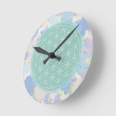 bloem van het groene leven, ronde klok (Hoek)